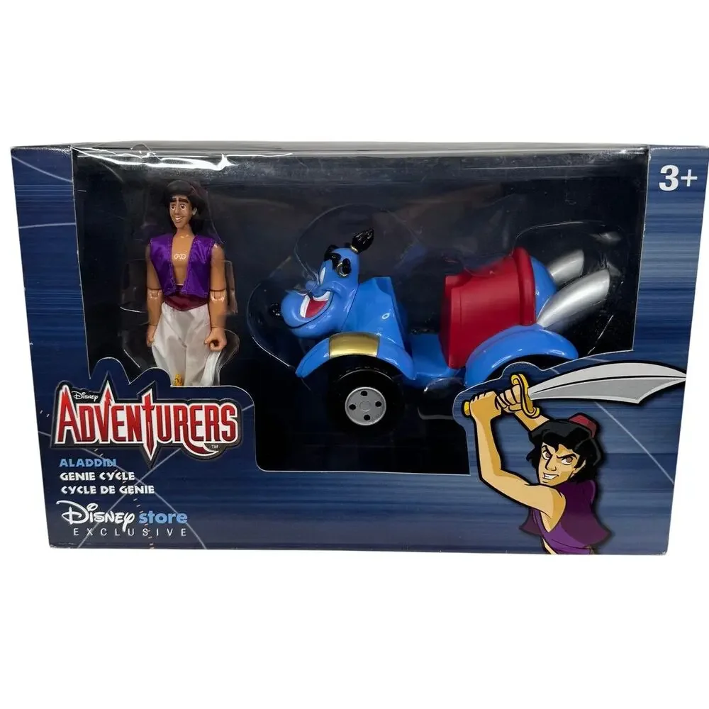 Disney Adventurers Aladdin‎ Genie Cycle Disney Store Exclusive 1999
